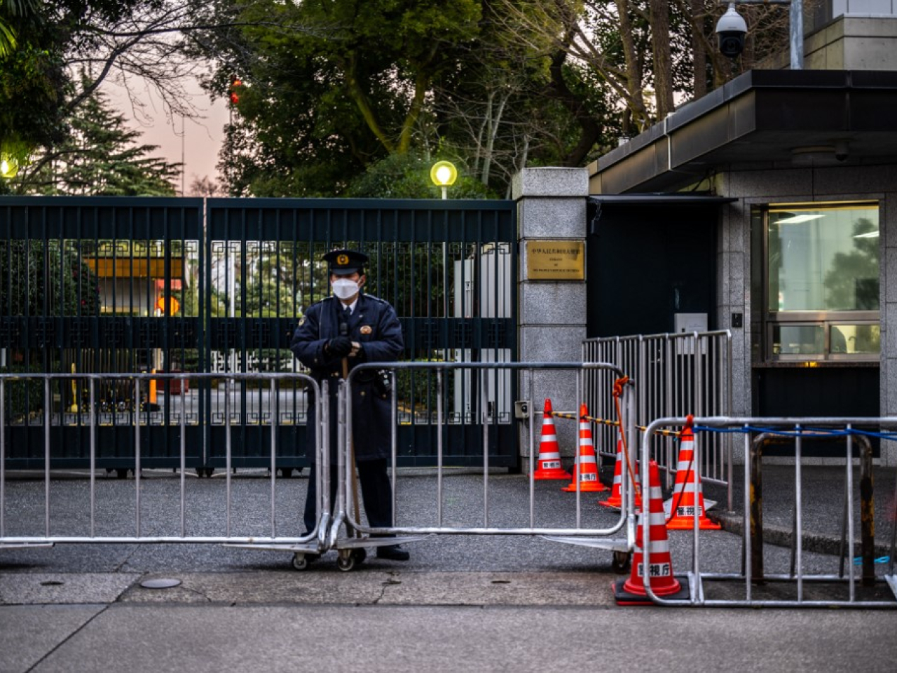 中國駐日本大使館提醒在日中國公民和遊客提高警惕，加強自身安全防範。（法新社資料圖片）