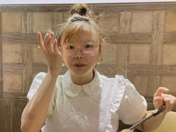 徐麗婷身高約1.55米，體重約46公斤，瘦身材，尖面型。（政府新聞處）