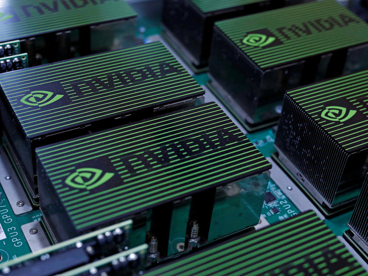 Nvidia says it "does not have 'backdoors' in our chips that would give anyone a remote way to access or control them". File photo: Reuters