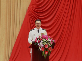 董軍稱決不容「台獨」分裂圖謀得逞　隨時挫敗外部武力干涉