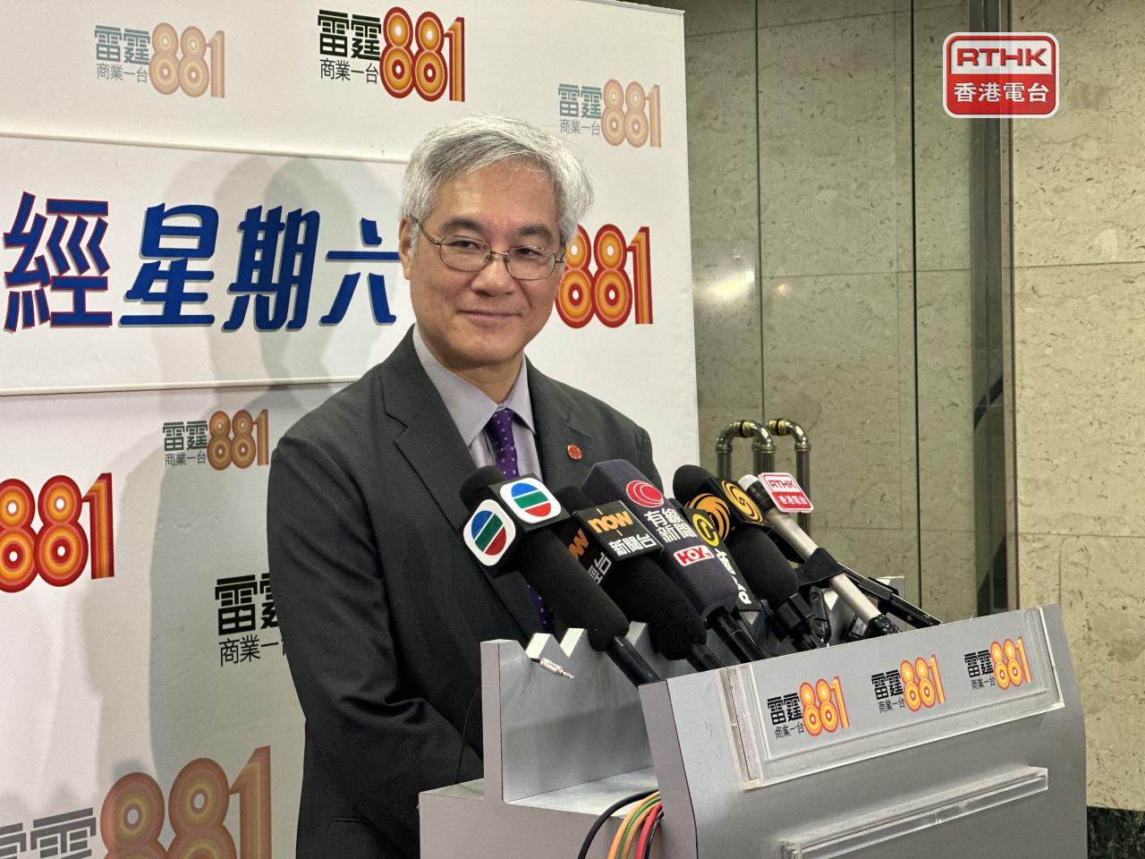 Housing Society chair Ling Kar-kan says the new tenancy agreements will be sent out from September. Photo: RTHK
