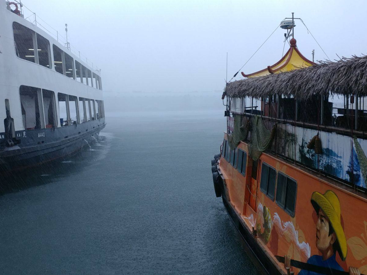 珊瑚海船務有限公司部分渡輪服務暫停。（珊瑚海船務圖片）