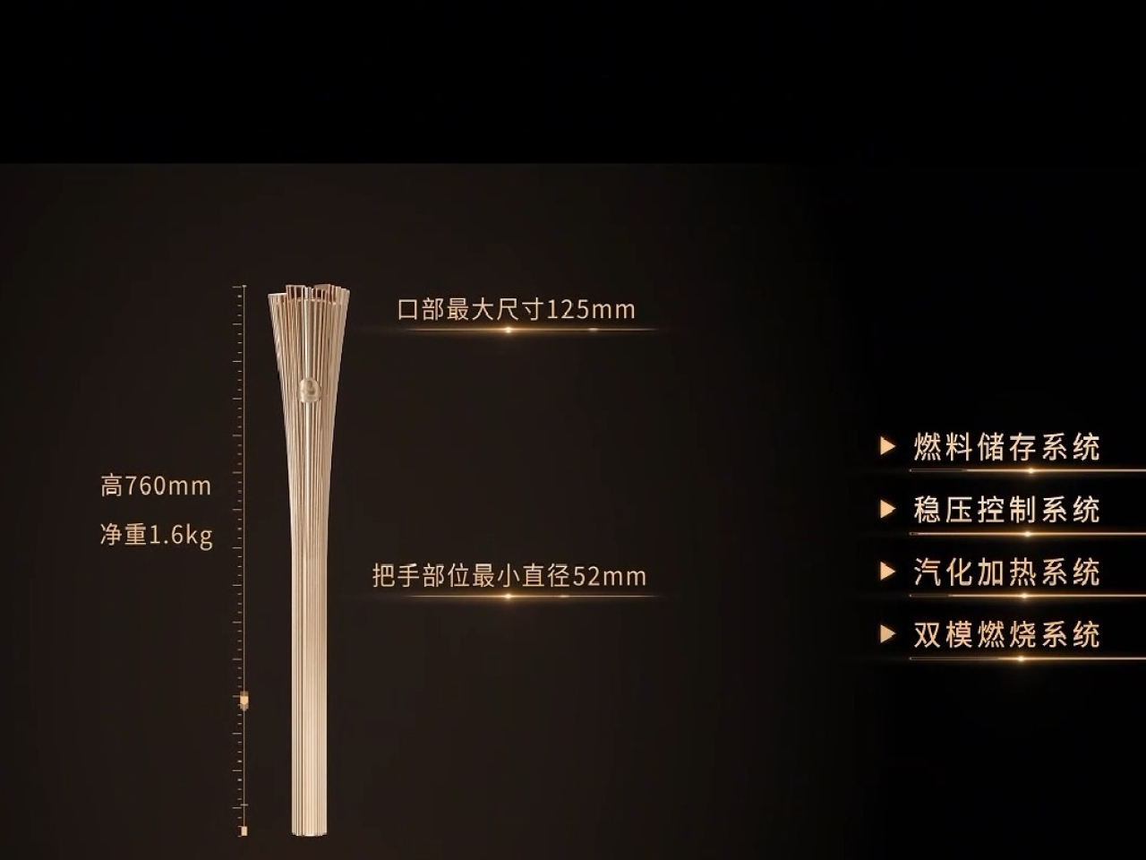 全運會火炬名為「綻放」，體現粵港澳三地一家、同根同源。（央視新聞）