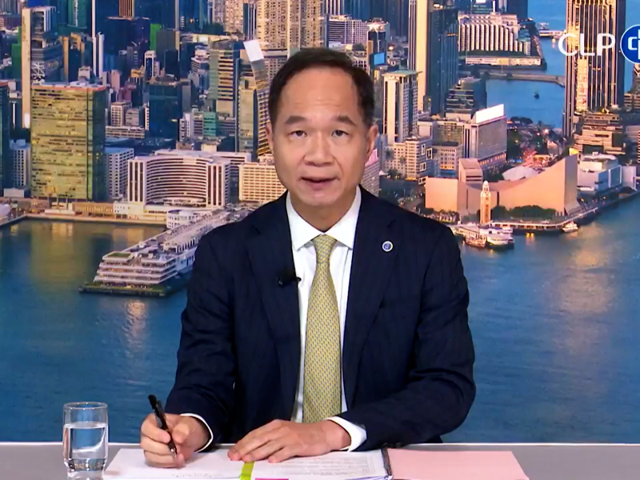 CLP chief executive Chiang Tung-keung says the group’s overall performance has been affected by challenges outside Hong Kong. Photo courtesy of CLP