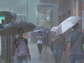 天文台：明日天氣仍不穩定　初時部分地區雨勢或特別大