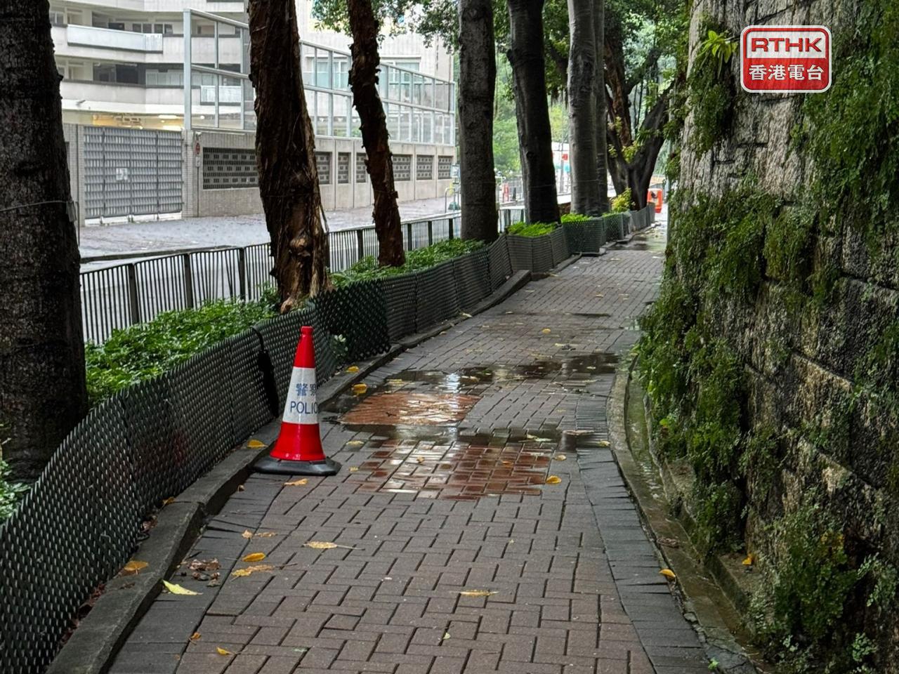 發現無頭屍現場。（葉燿坤攝）