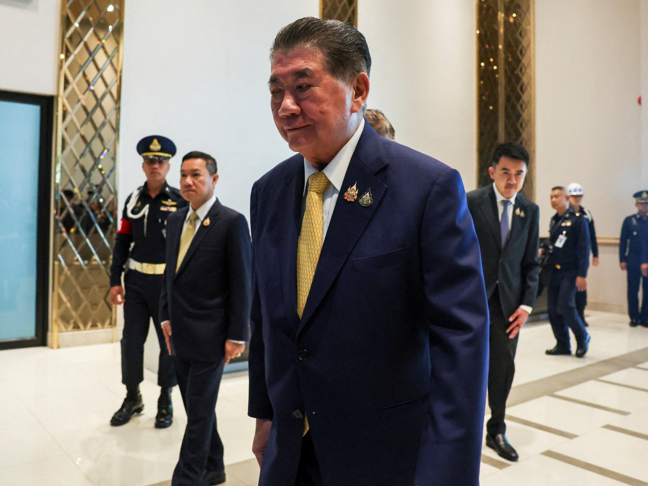 泰國代理總理普坦要求各相關部門起草法律文件，對柬埔寨提出訴訟。 (路透社資料圖片)