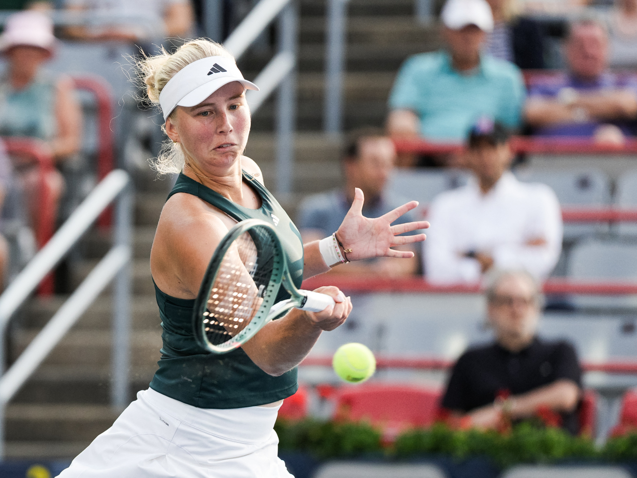 Tauson is one step closer to her fourth career WTA title. Photo: Reuters