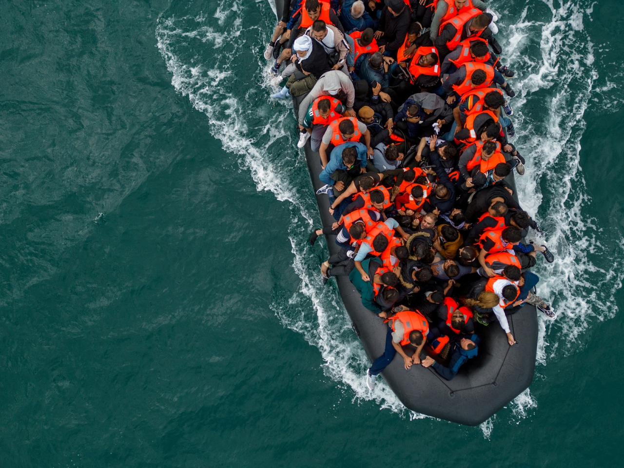 More than 25,000 migrants have crossed the English Channel seeking asylum in the first seven months of 2025. File photo: Reuters