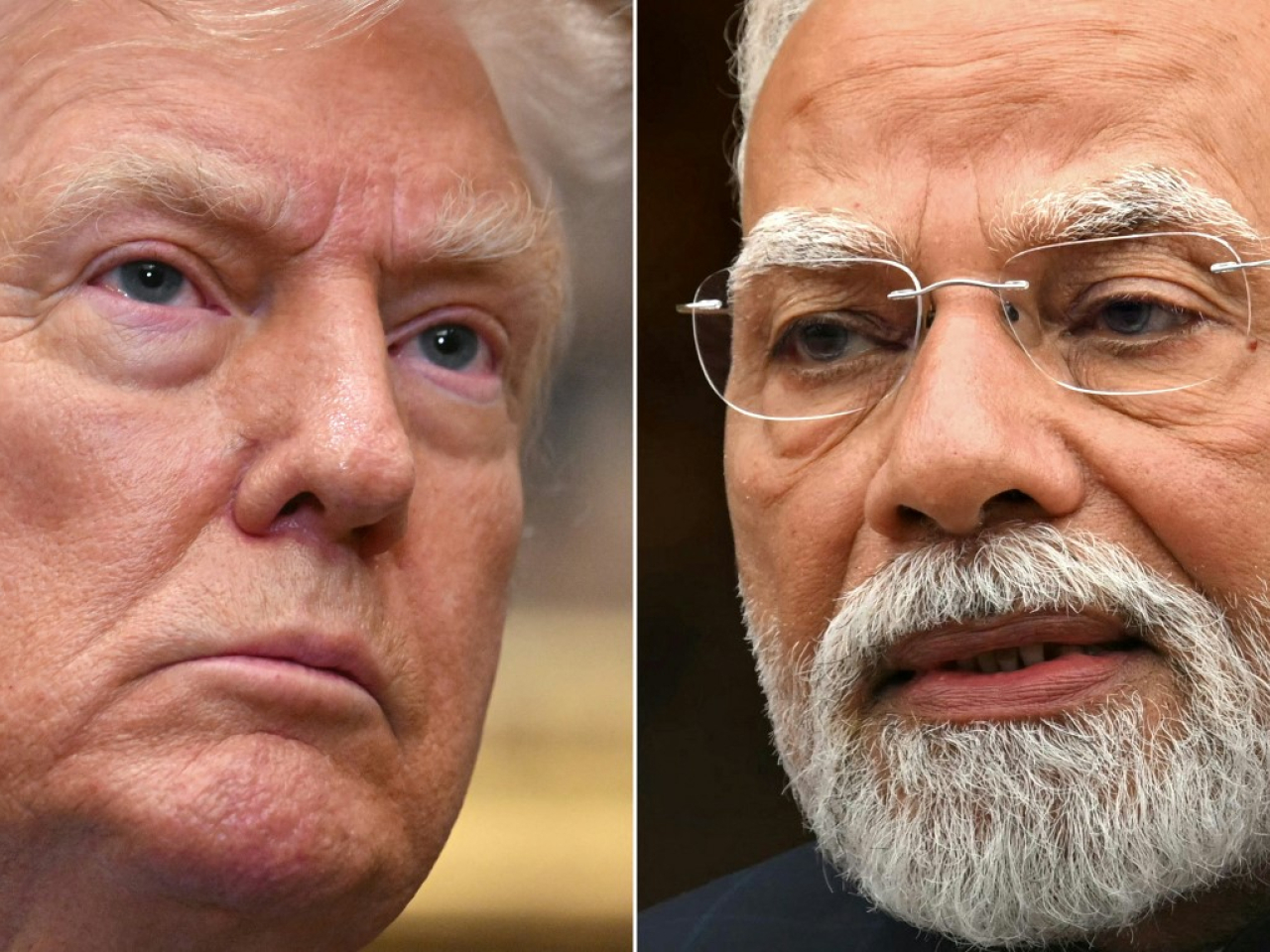 US President Donald Trump has imposed an additional 25 percent tariff on goods from India, dealing a blow to ties with Prime Minister Narendra Modi's government. Photo: AFP