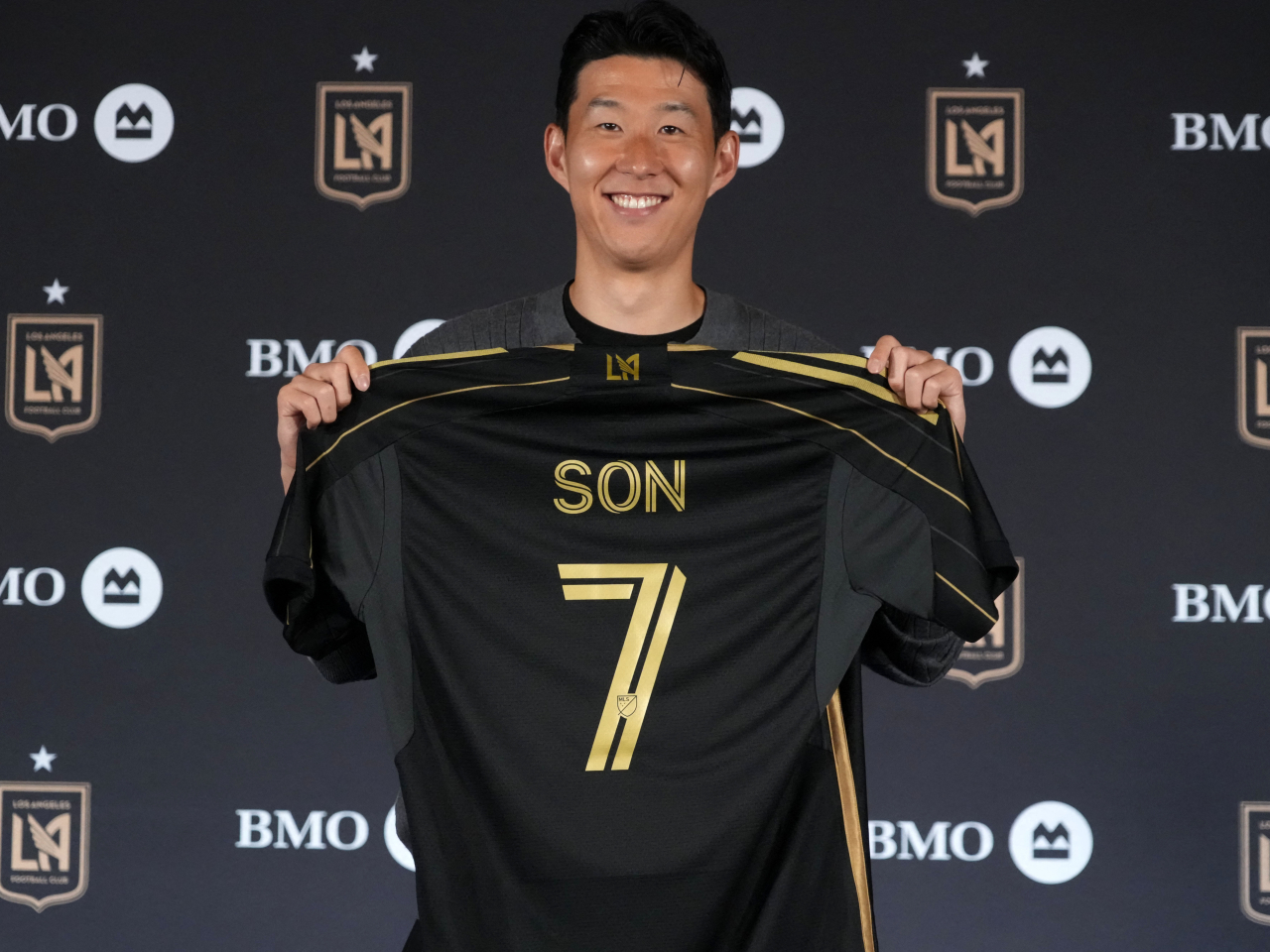South Korean star Son Heung-min is officially donning black and gold after joining Los Angeles FC. Photo: Reuters