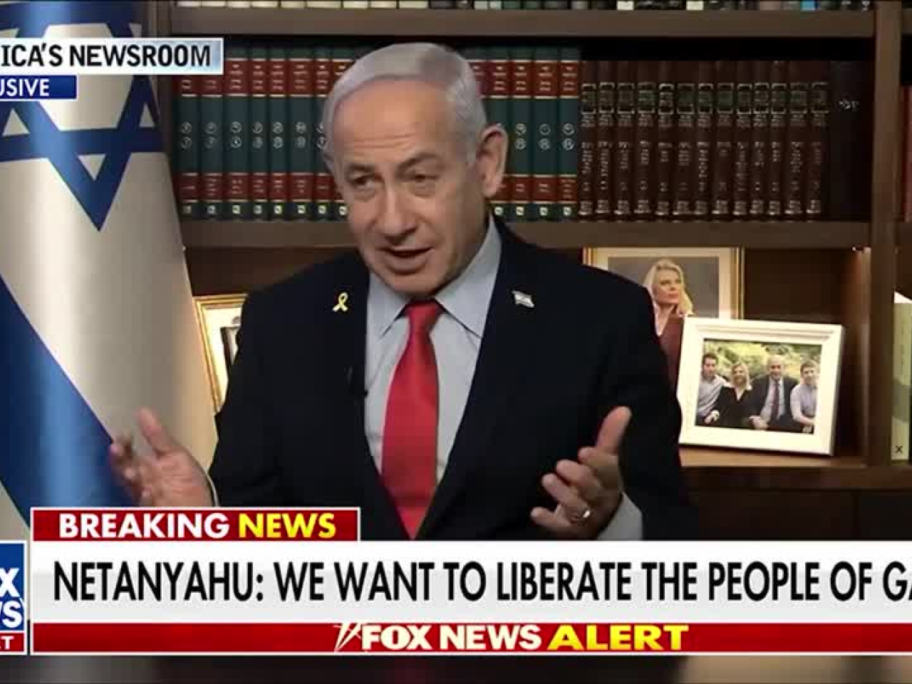 The Israeli prime minister says he intends to hand Gaza over to Arab forces after Hamas has been dealt with. Photo: Reuters