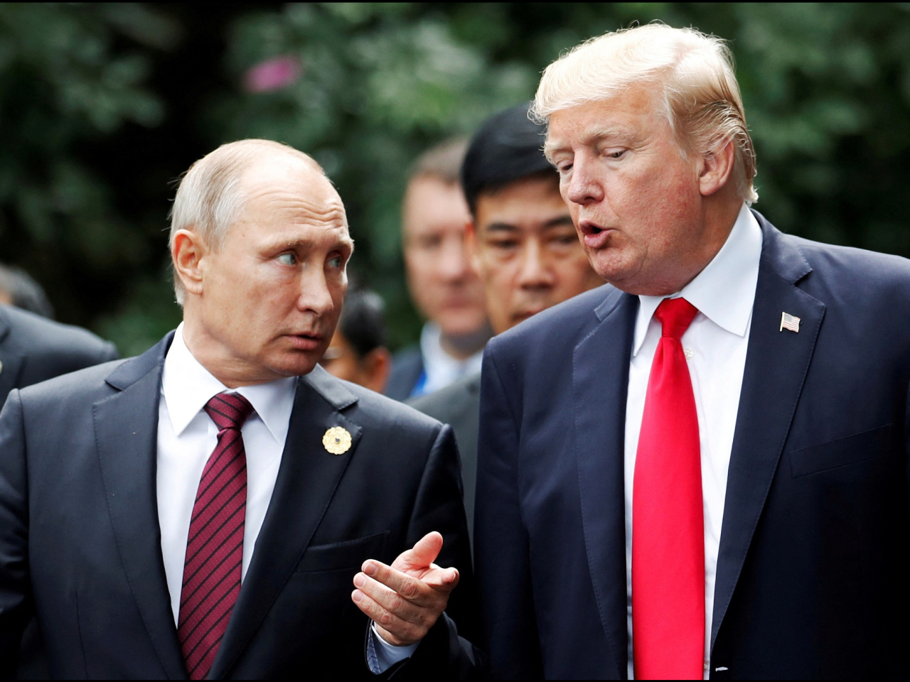 Trump contradicted previous media reports saying he would only meet with Putin only after the Russian leader meeting with his Ukrainian counterpart. File photo: Reuters