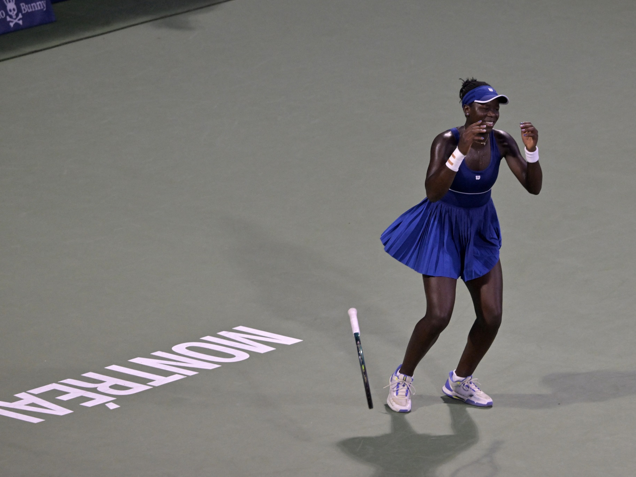 Victoria Mboko notches her maiden WTA crown after beating Naomi Osaka on home soil. Photo: Imagn Images via Reuters Connect