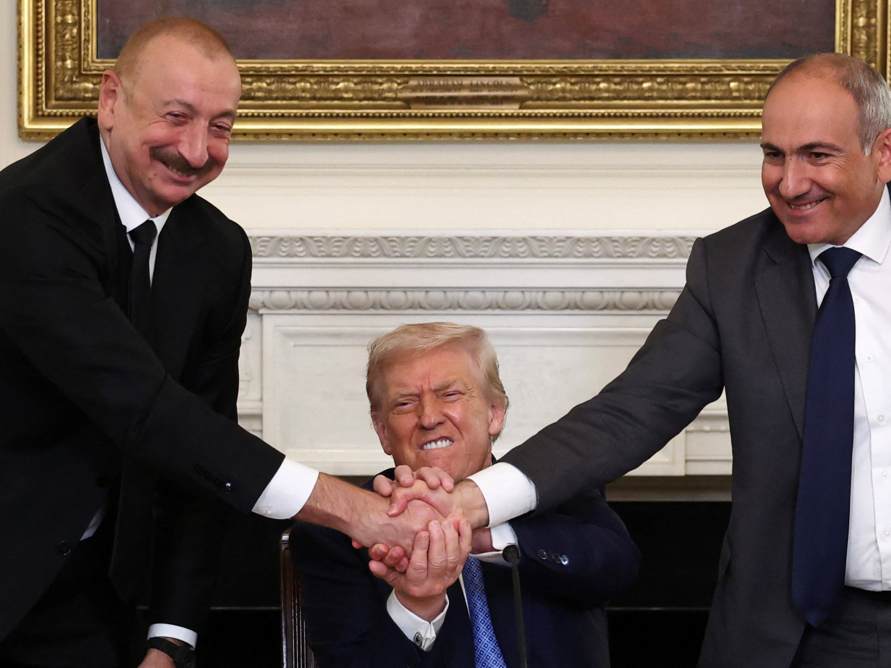 The US-brokered agreement includes exclusive US development rights to a strategic transit corridor. Photo: Reuters