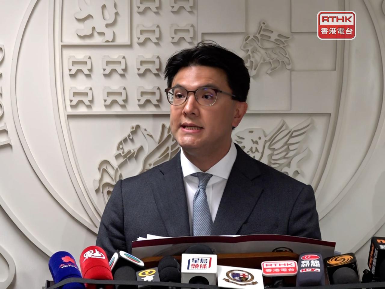 毛樂禮表示，公會近年一直有與海外法律界人士交流。（港台圖片）