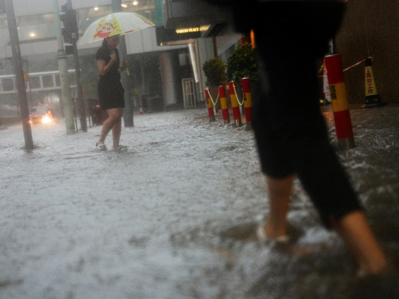 Chief Secretary Eric Chan says no one could have predicted Tuesday's heavy rain would last so long. File photo: Reuters