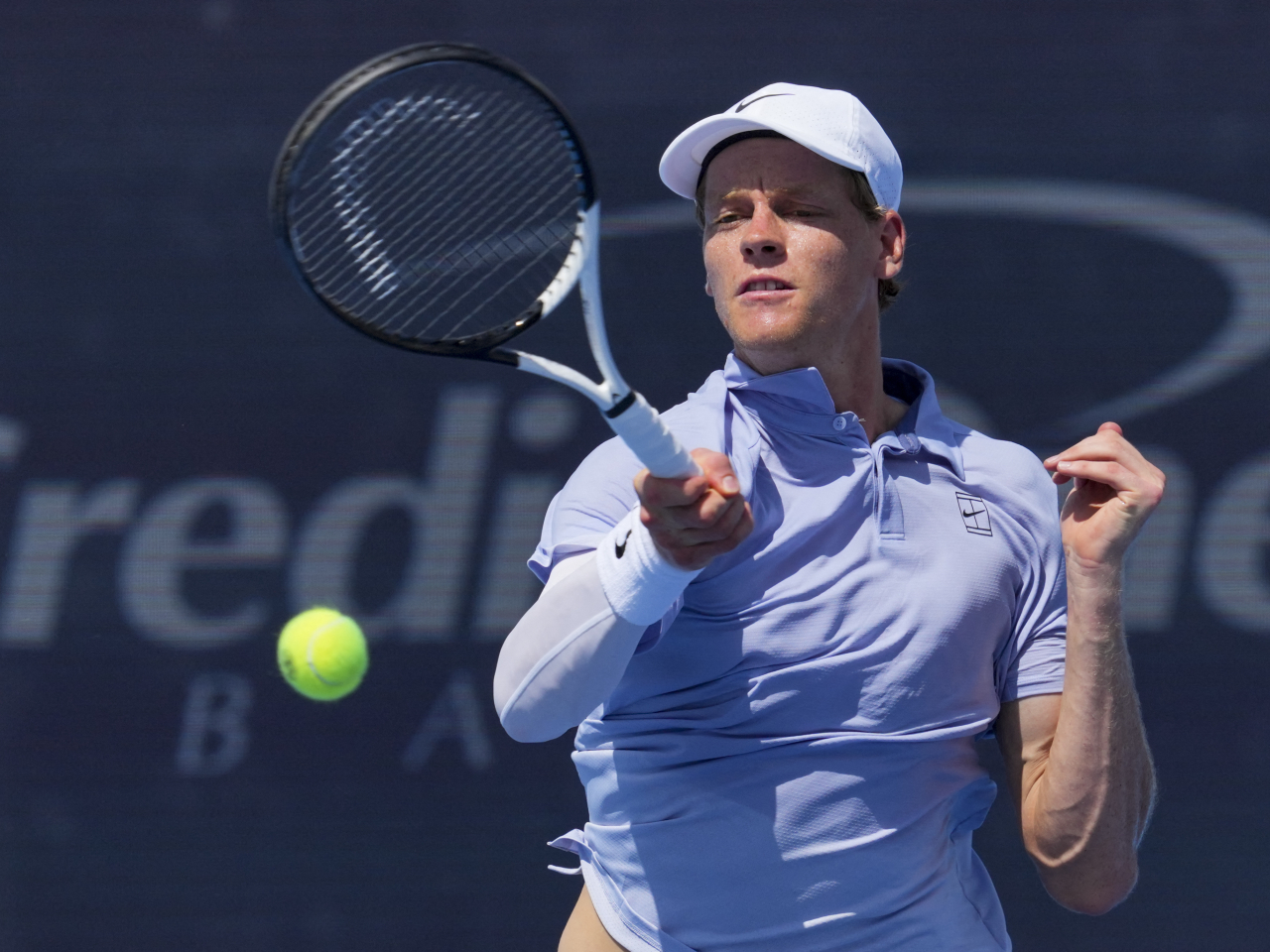 Jannik Sinner competes for the first time since winning Wimbledon back in July. Photo: Reuters