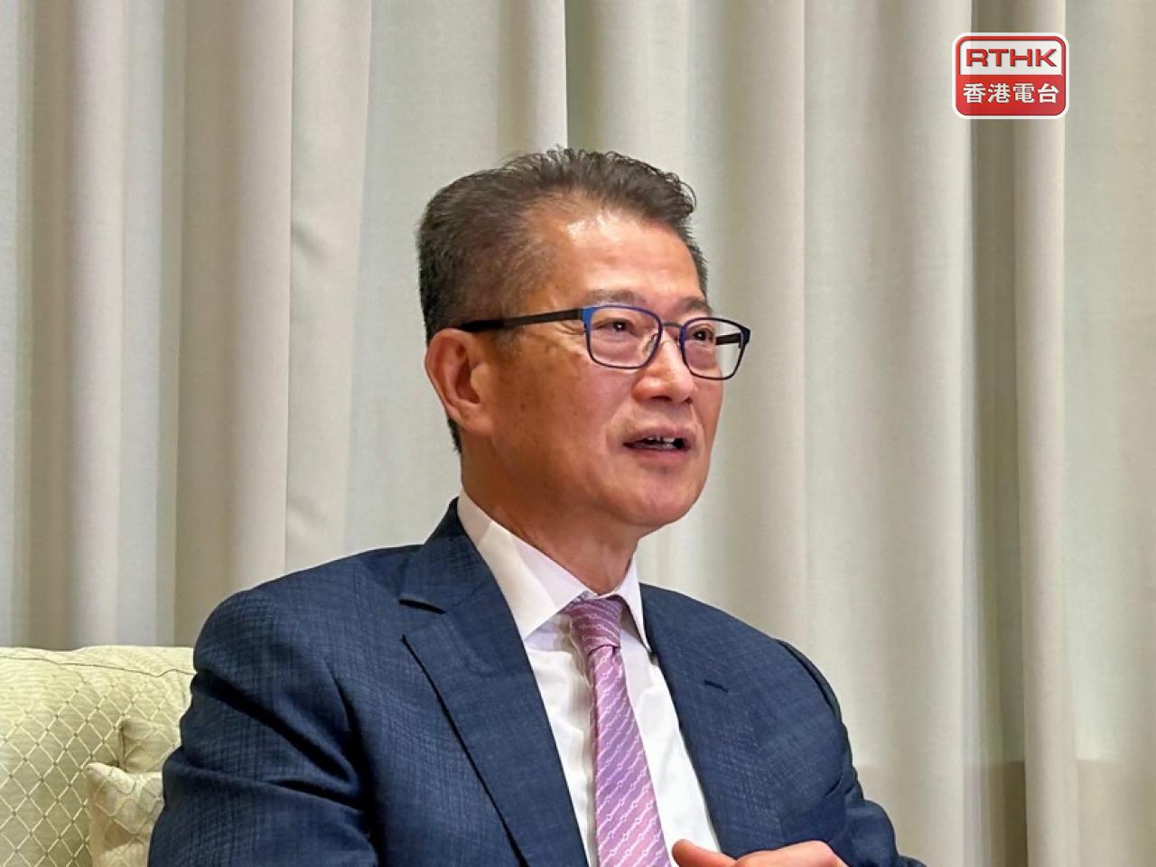 Paul Chan says attracting key enterprises and talent complement and reinforce each other. File photo: RTHK