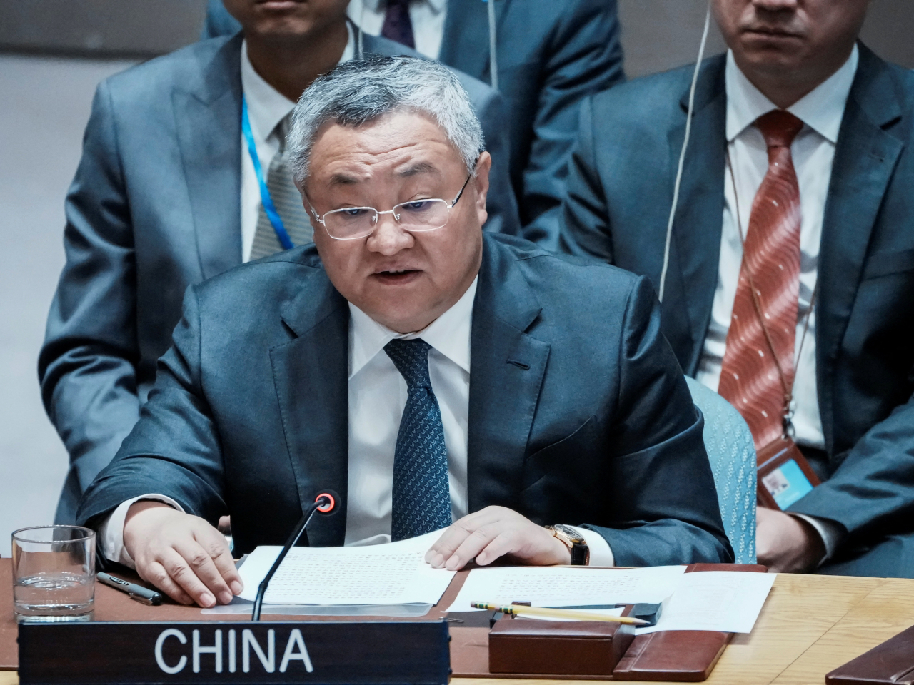 傅聰說，美方炮製謊言、無端攻擊中國，無非是為其控制巴拿馬運河製造藉口。（路透社）