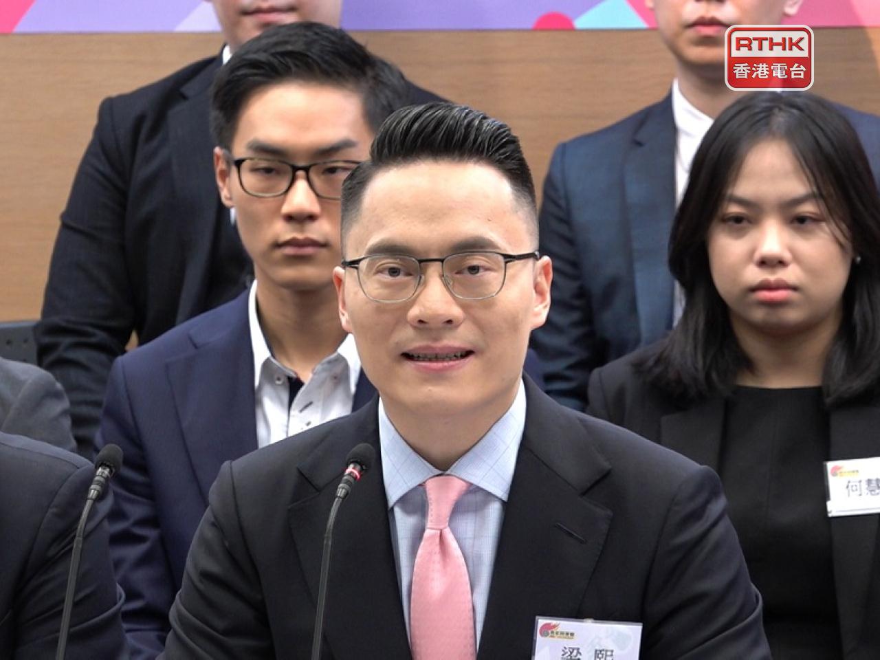 梁熙表示，已向水務署反映能否優化「智管網」工程，即透過安裝智能監察器，留意水管有否爆裂情況。（港台圖片）
