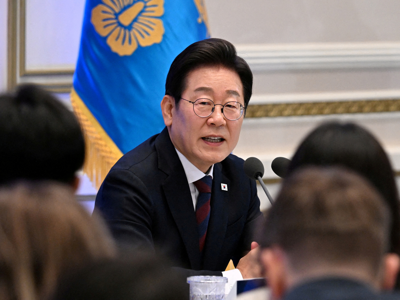 李在明將在本月24日至26日訪問美國。（路透社資料圖片）