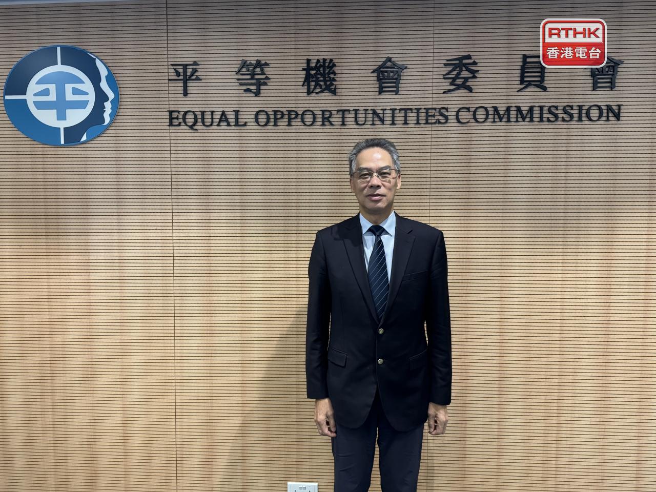 朱崇文表示，推行家庭友善僱傭措施，既有助僱員平衡家庭與工作，也有助紓緩社會的負擔。（實習記者何胤樞攝）