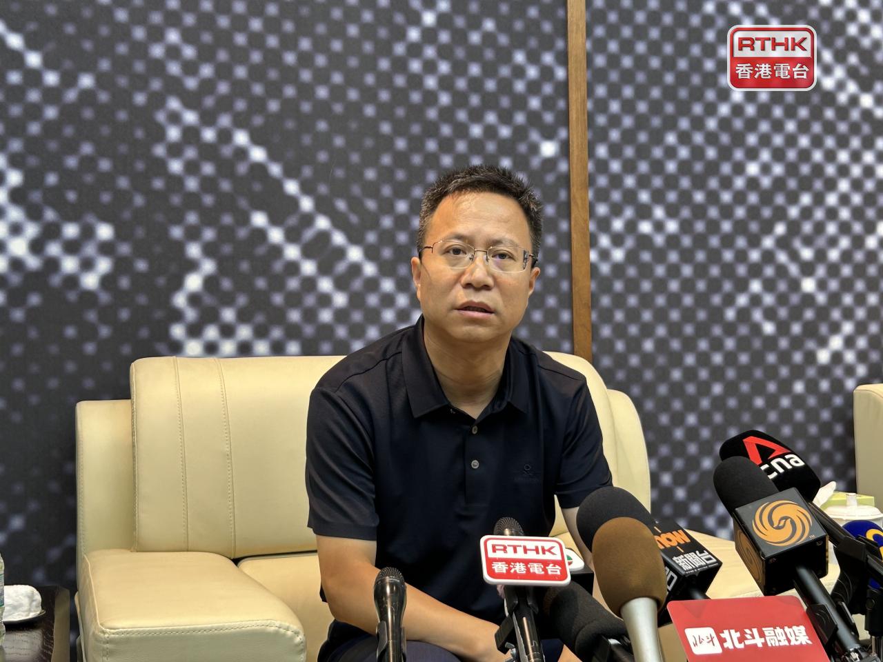 中共遼寧省委黨校黨史教研部主任李波形容九一八事變，為東北人民帶來巨大災難。(鄧穎琳攝)