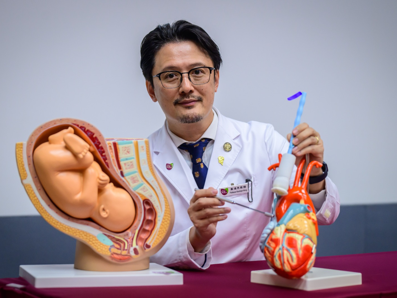 Professor Randolph Wong said the CUHK-PWH team was under enormous stress as medics wanted to save the patient and her twins. Photo courtesy of CUHK medical school