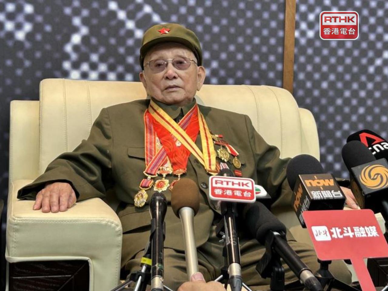 Yang Huafeng recalls joining the Eighth Route Army at the age of 12 in the fight against Japanese forces. Photo: RTHK