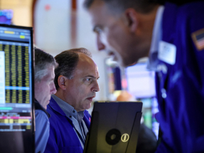 US stocks end flat as the producer price index rose 0.9 percent on a month-on-month basis. Photo: Reuters