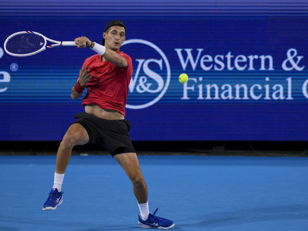 Atmane had won just one of four tour-level matches this year before arriving in Cincinnati. Photo: Reuters