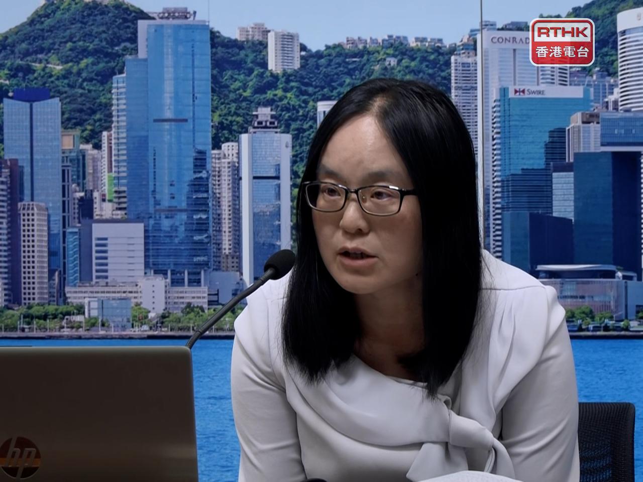 Acting government economist Cecilia Lam says uncertainty over US tariffs and the interest rate cut trajectory may weigh on growth. Photo: RTHK