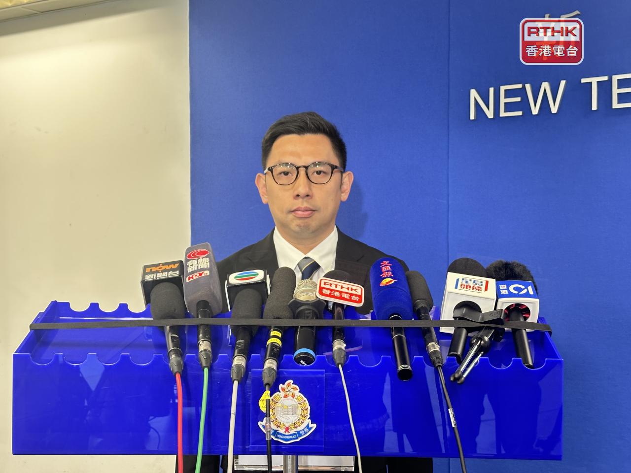 警方形容涉案集團有如一個車隊，發現部分網約車帳戶以偽造香港身份證登記。（實習記者鄒潔怡攝）