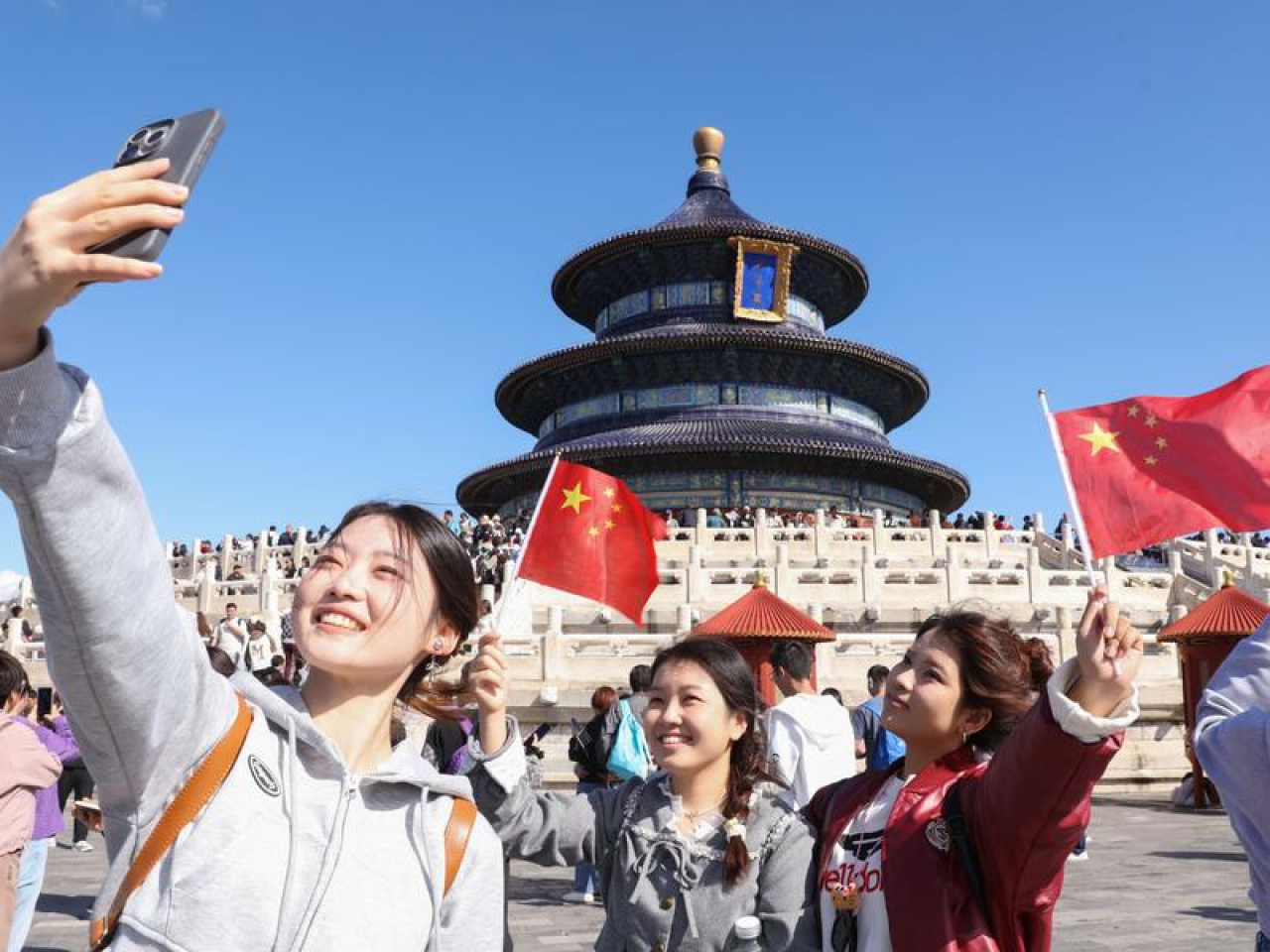 Domestic tourism is on the rise with the hospitality sector having to adapt to changes in tourist experiences. File photo: Xinhua