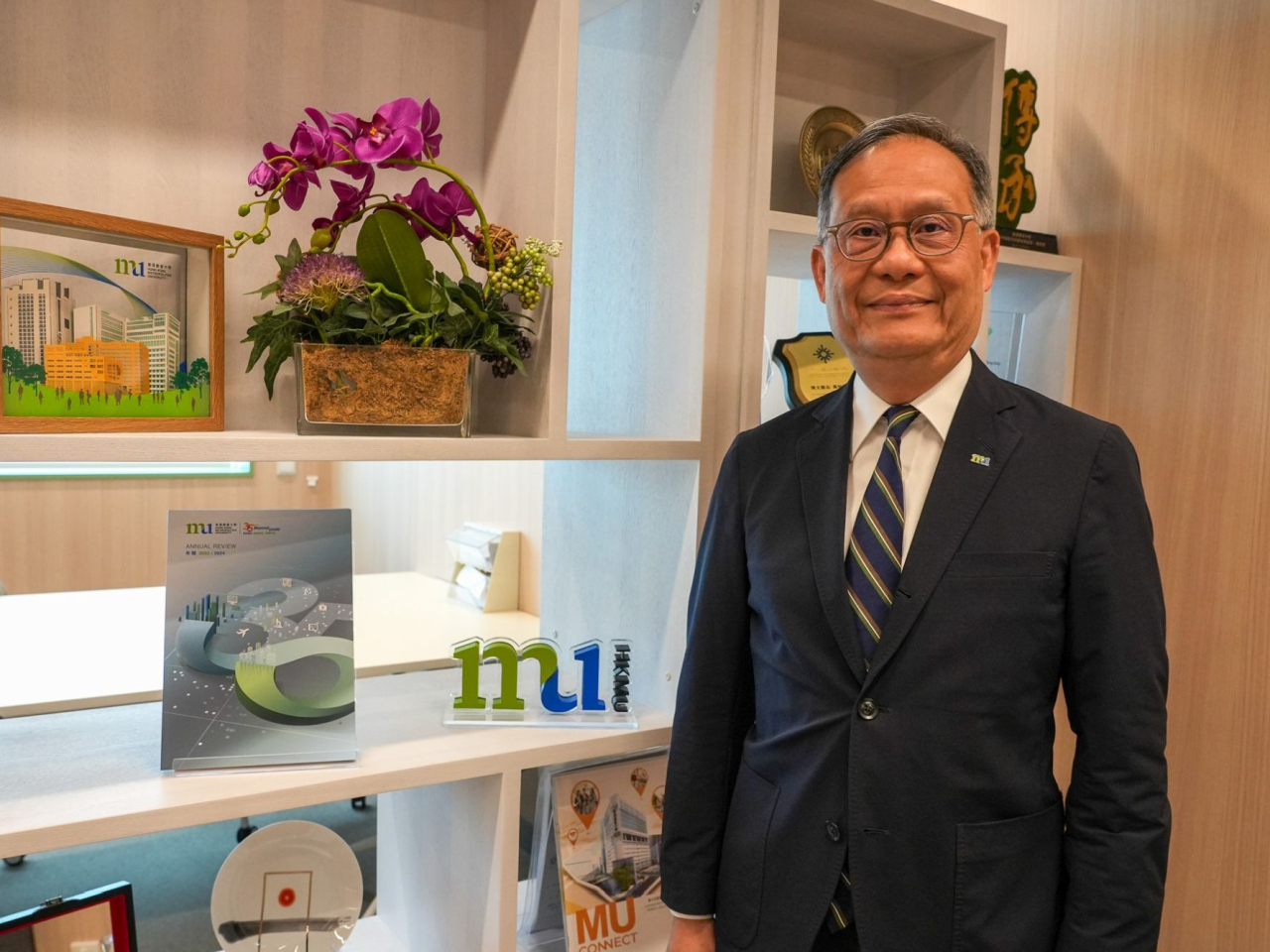 林群聲認為，「城中學舍計劃」對申請的院校有莫大幫助。（甯漢豪網誌圖片）