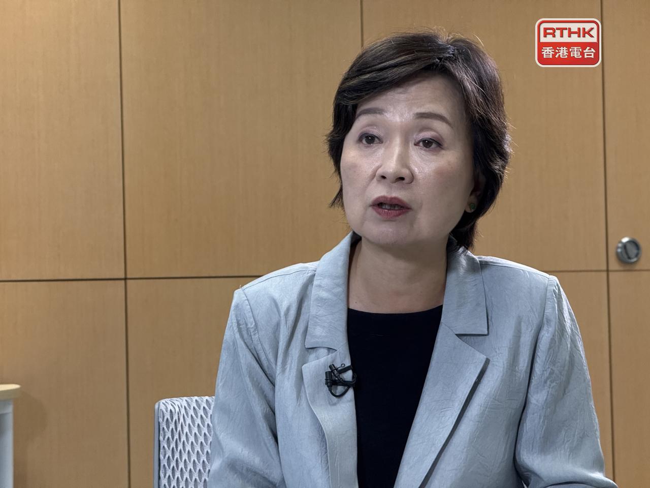 蔡若蓮接受本台訪問表示，當局成立「突擊巡查小組」，下月完成首輪行動。（陳曉筠攝）
