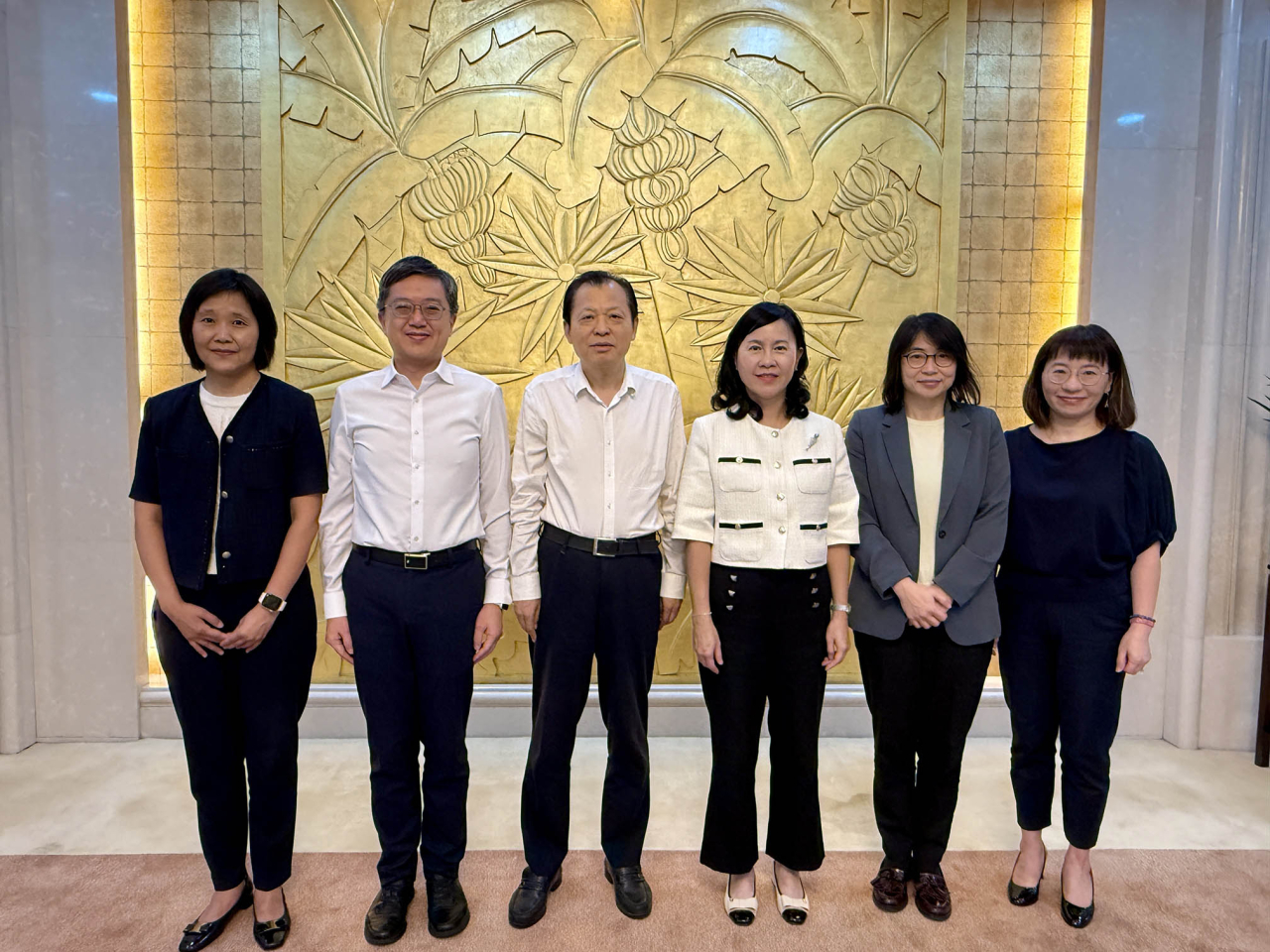 陳美寶展開兩天北京訪問。（政府新聞處）