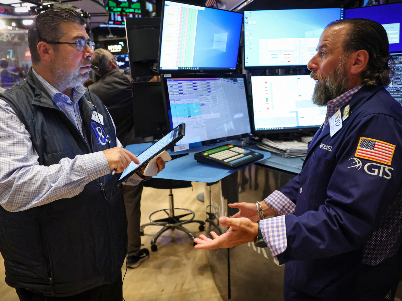 The Dow closed 0.1 percent down, while the S&P 500 and the Nasdaq were flat. Photo: Reuters