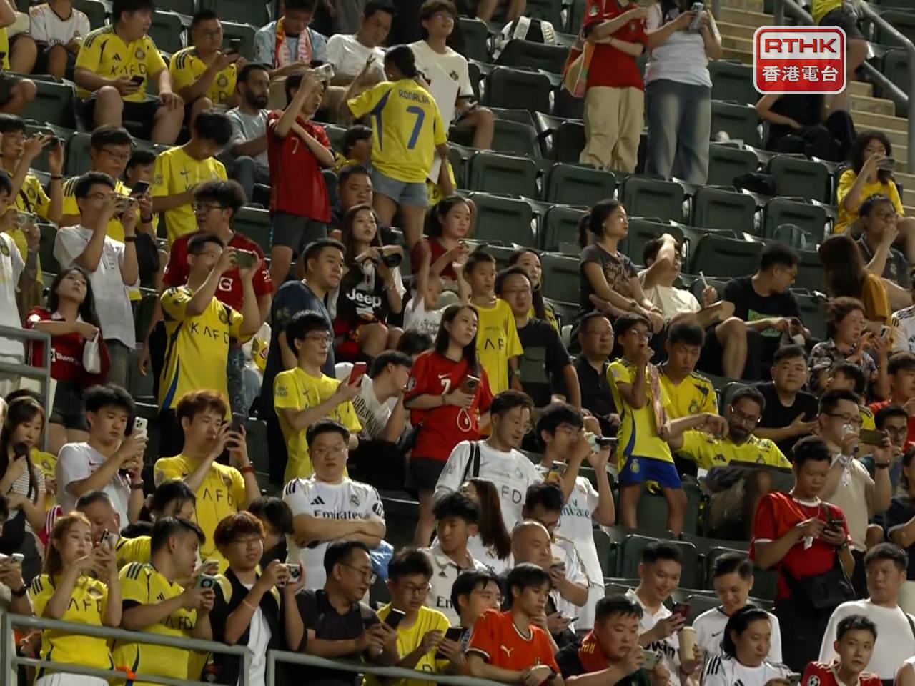 Fans said the match was very well organised. Photo: RTHK