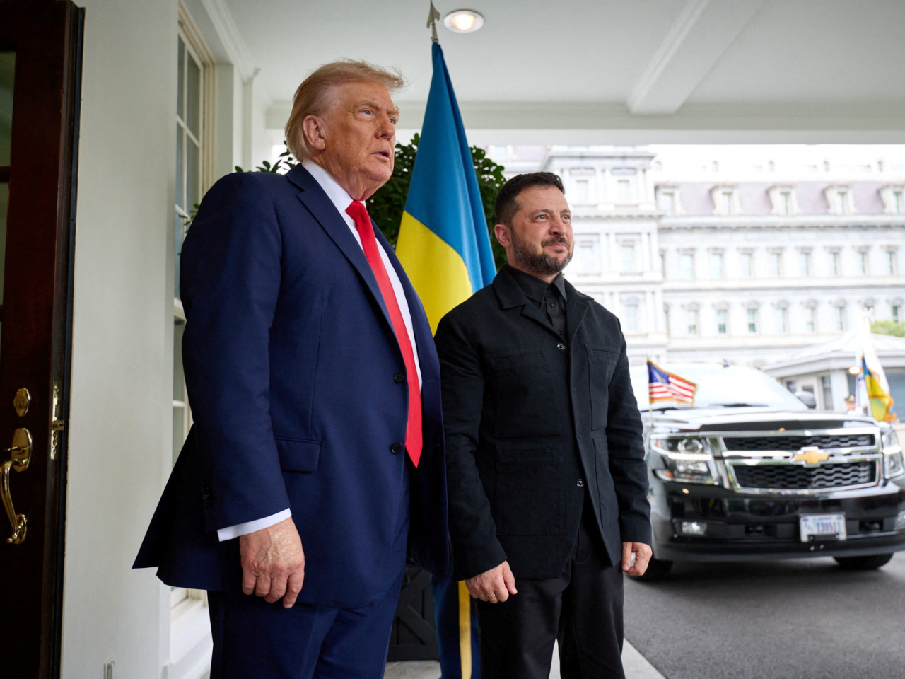 Donald Trump the US may provide air support to help sustain a potential Ukraine peace deal, but says Europe will have to provide ground troops. File photo: Reuters