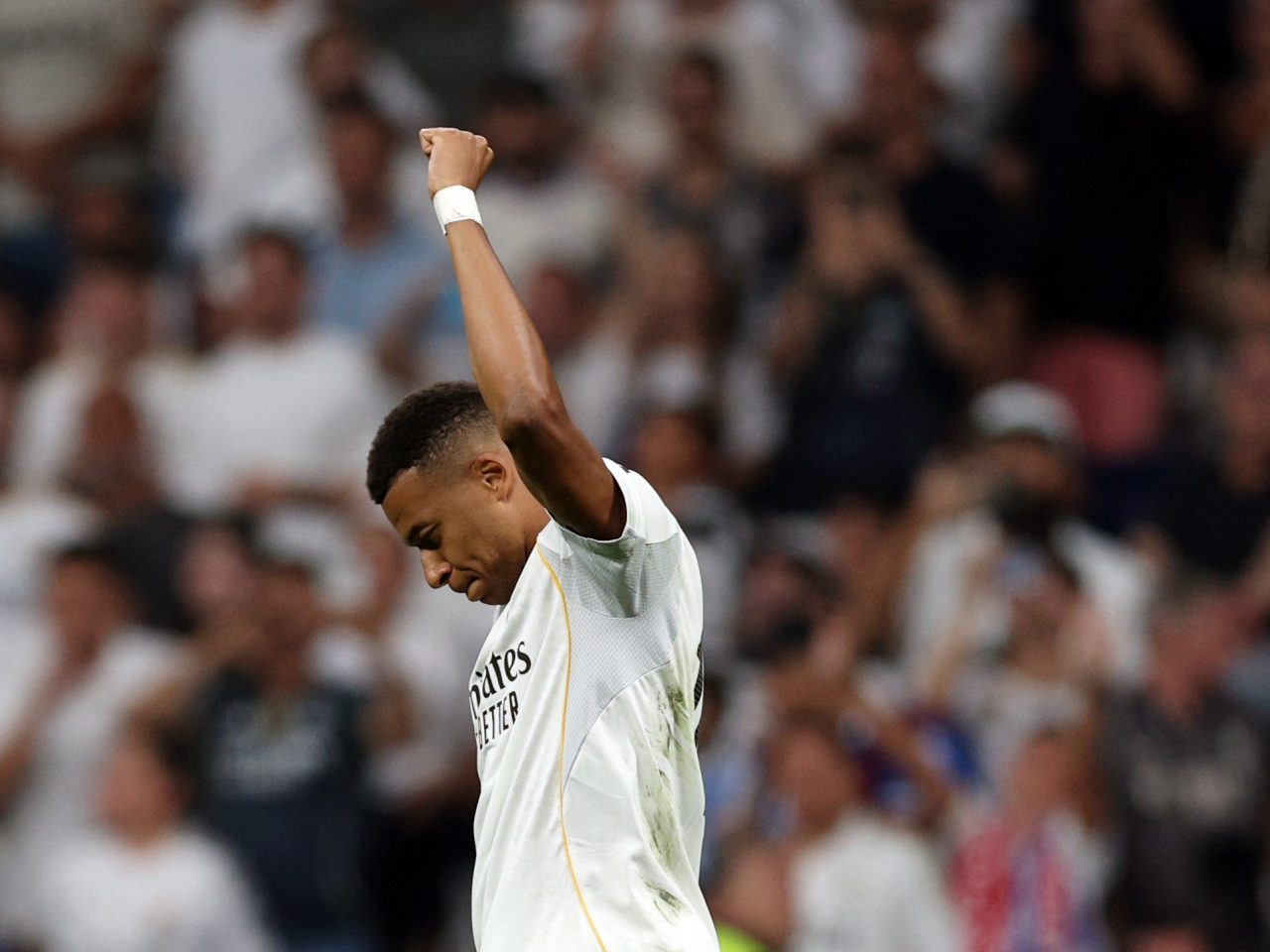 Mbappe lifted Real Madrid to its first La Liga victory under new boss Xabi Alonso. Photo: Reuters