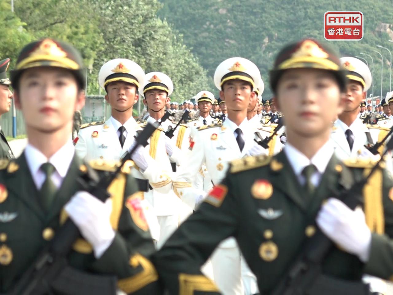 A major parade will be held in Beijing next month marking the 80th anniversary of the victory in the Chinese People's War of Resistance Against Japanese Aggression and the World Anti-Fascist War. Photo: RTHK