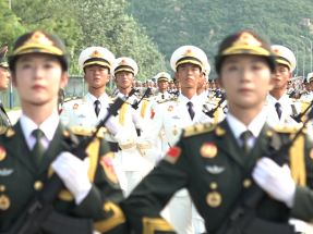 Soldiers train hard to honour War of Resistance spirit
