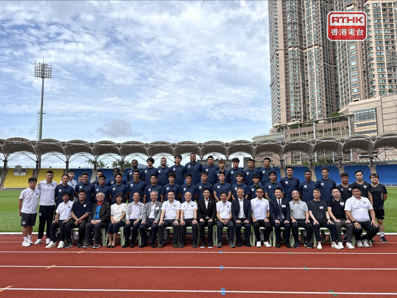 東區足球會將首度參與香港超級聯賽，於小西灣運動場舉行主場賽事。（實習記者林藹晴攝）