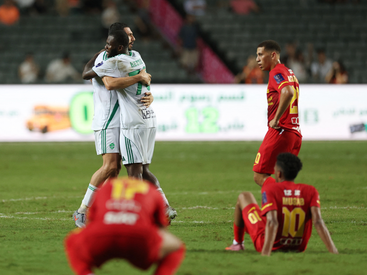 Al-Ahli dominate Al-Qadsiah in the Saudi Super Cup semi-final with a 5-1 win. Photo: Reuters