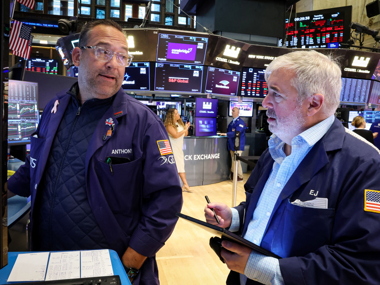 The tech sector remained under pressure with Nvidia shares losing 0.1 percent. Photo: Reuters