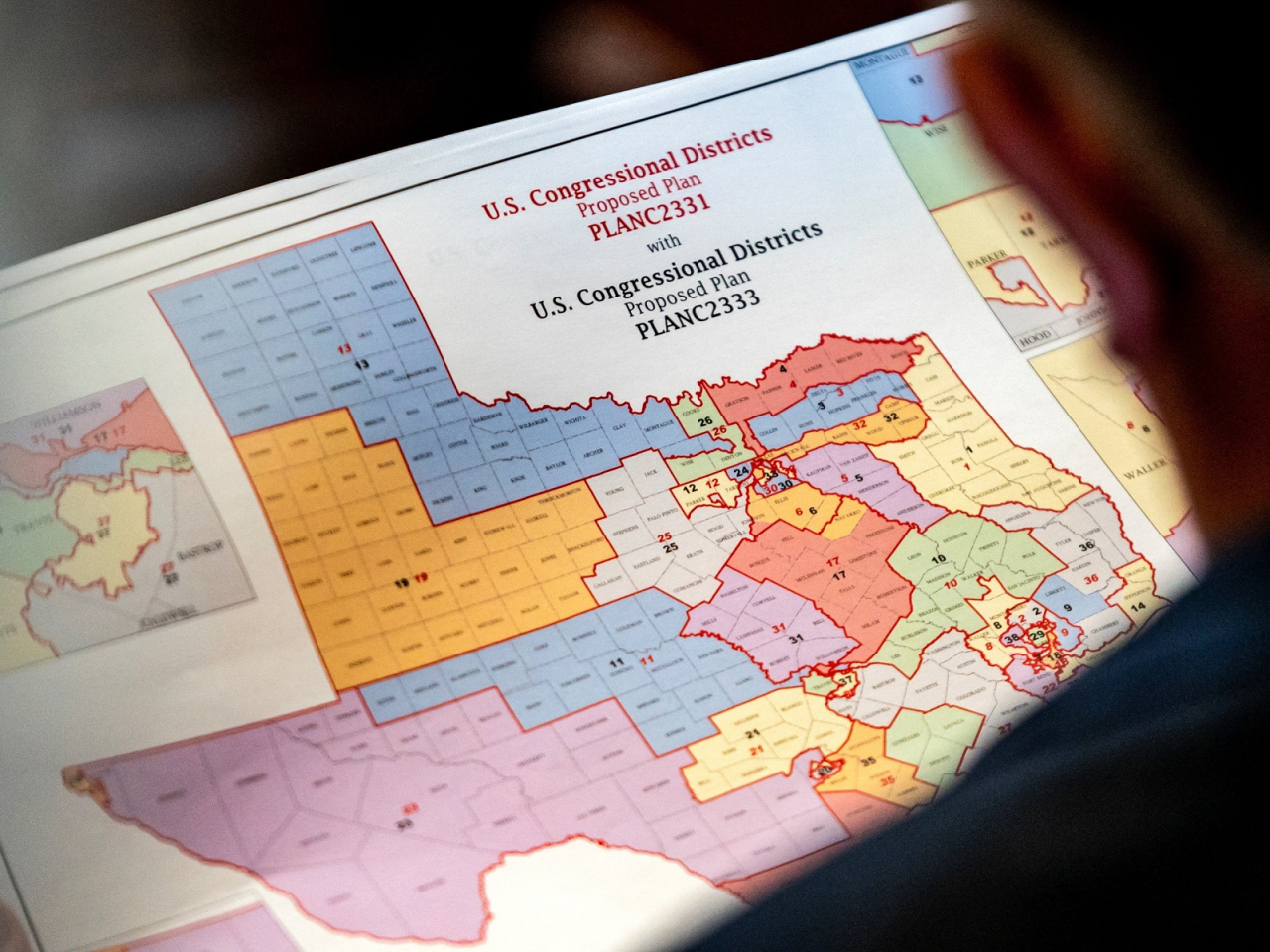 The new congressional map is designed to flip five Democratic-held US House seats in next year's midterm elections. Photo: Reuters