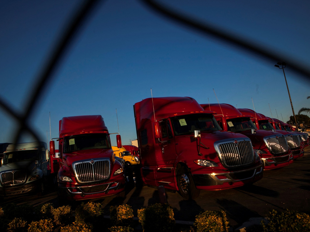 The pause in worker visas for foreign truckers comes as Republican politicians have been accusing them of being responsible for a rise in the number of crashes. File photo: Reuters