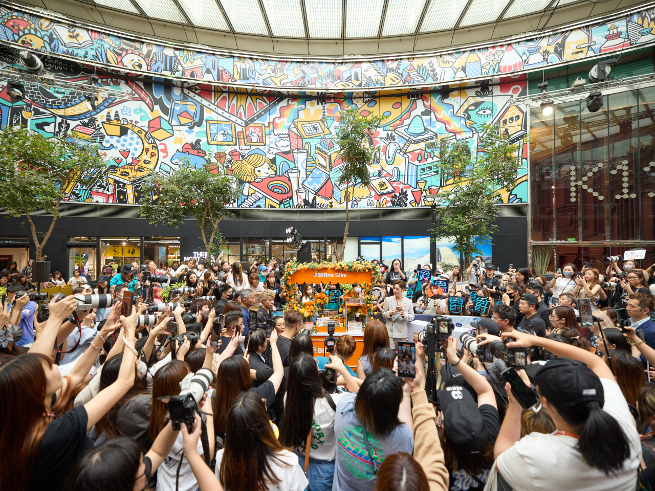 K11 Art Mall截至6月底止財政年度人流創開業以來新高，公司稱整體出租率長期達100%。（公司提供）